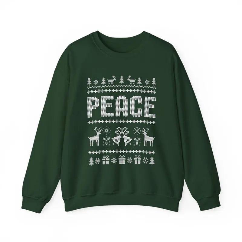"I COME IN PEACE" XMAS SWEATER