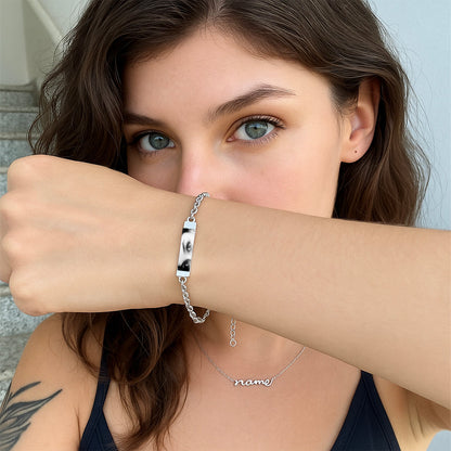 Personalized Eye Photo Bracelet
