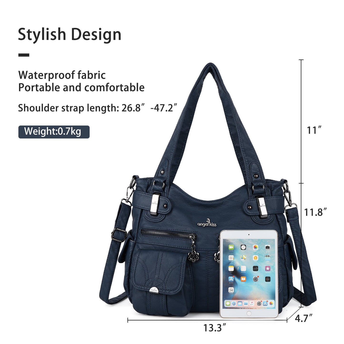Fashionable  Handbags Women Tote Shoulder Top Handle Satchel Hobo Bags