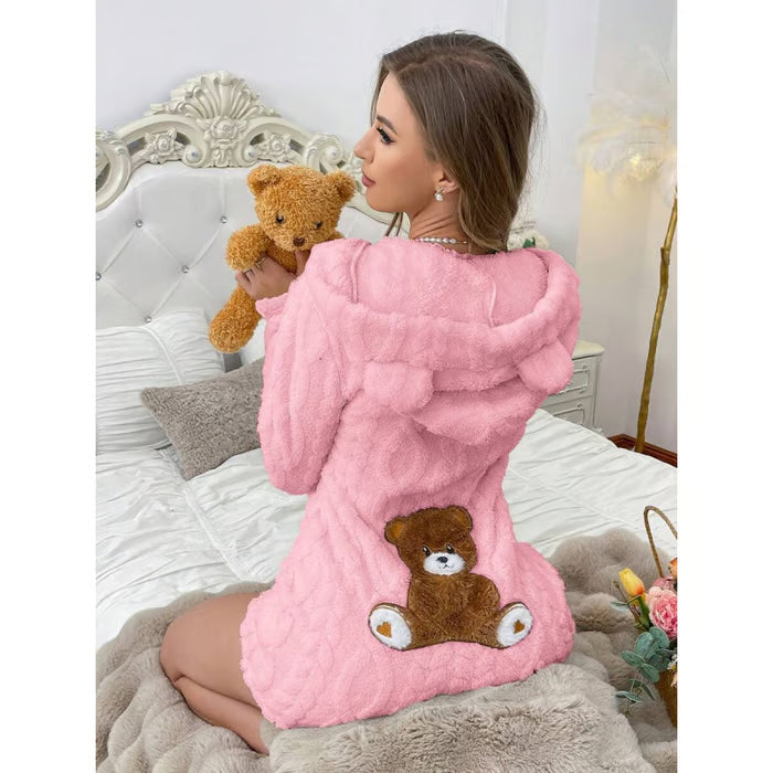 Avora™- Teddy Bear Hooded Onesie