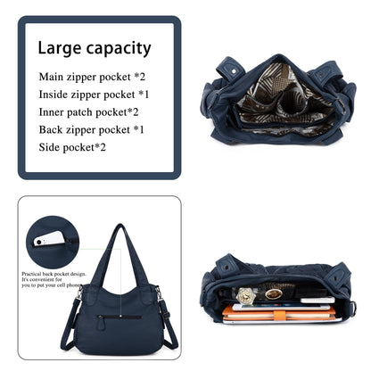 Fashionable  Handbags Women Tote Shoulder Top Handle Satchel Hobo Bags