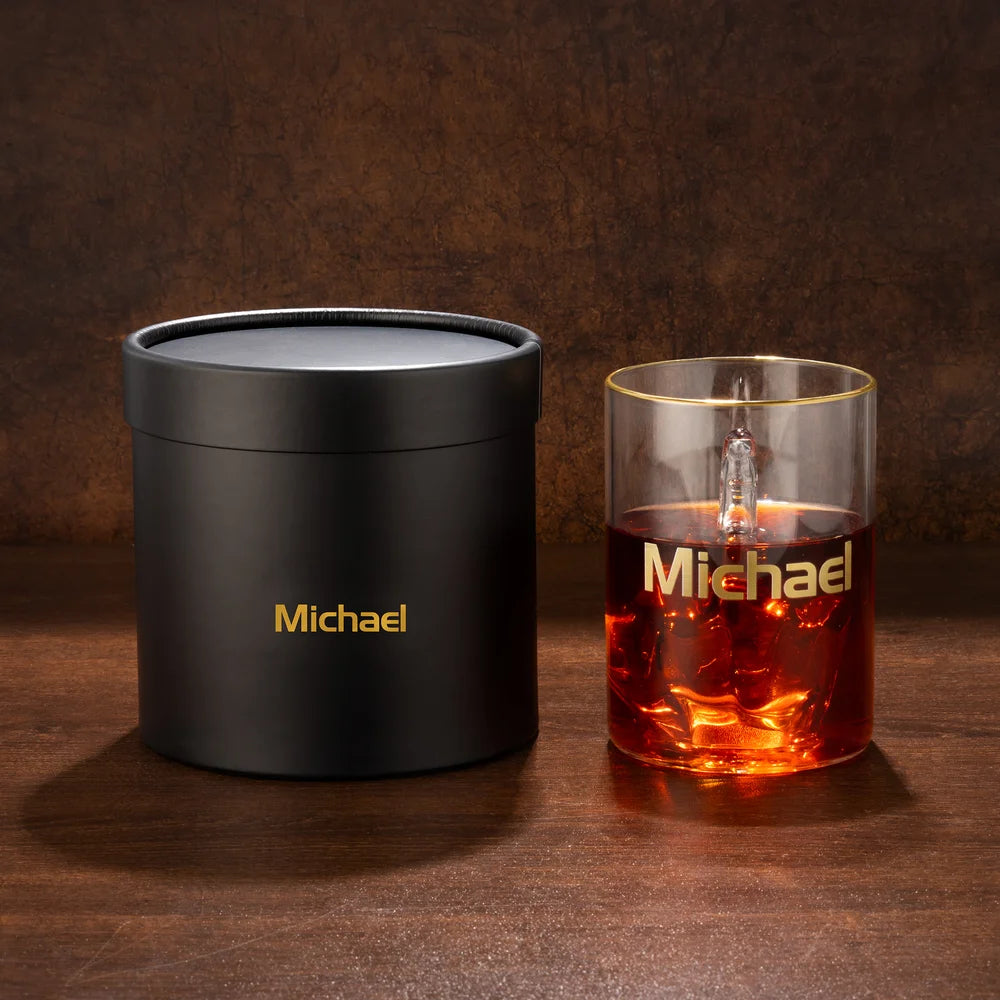 Personalised Name Whiskey Glass