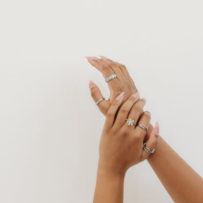 On-The-Go Interlocking Anxi Ring