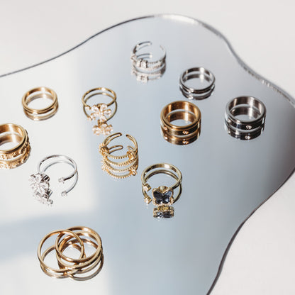 On-The-Go Interlocking Anxi Ring