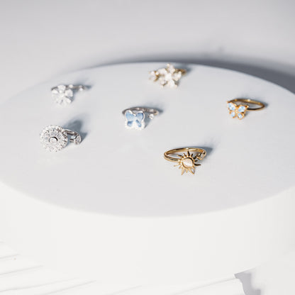 Golden Hour Spinner Anxi Ring