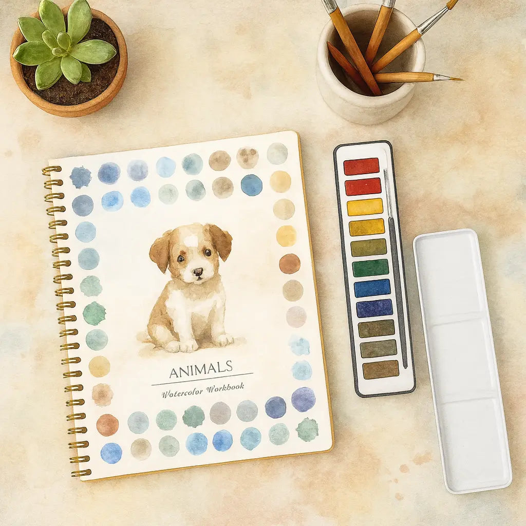 Animals Watercolor Book (Book Only)