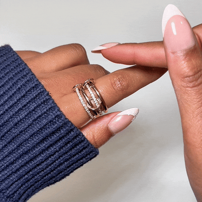 Forever Interlocking Anxi Ring