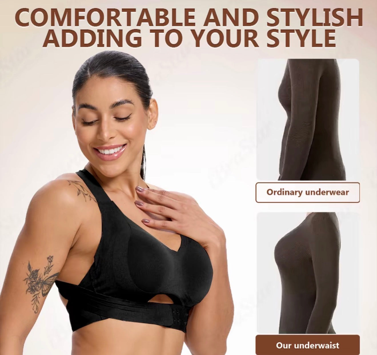 Avora™- Posture Adjustment Seamless Power Lift Bra