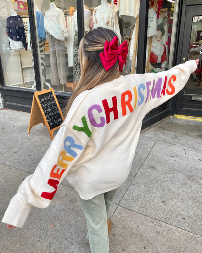MERRY CHRISTMAS SWEATER