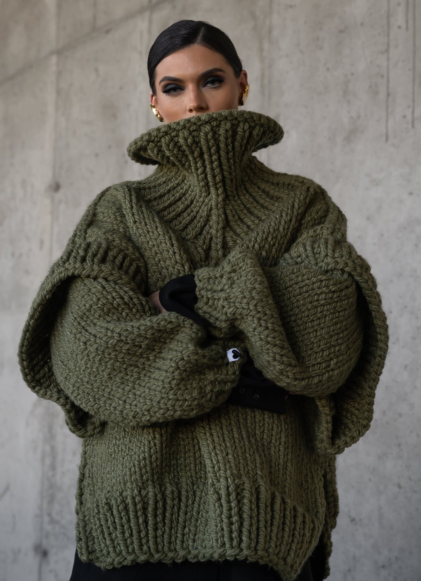 Turtle Rolled Neck Sweater
