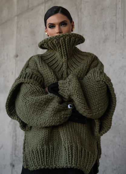Turtle Rolled Neck Sweater