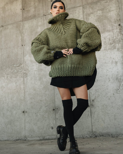 Turtle Rolled Neck Sweater