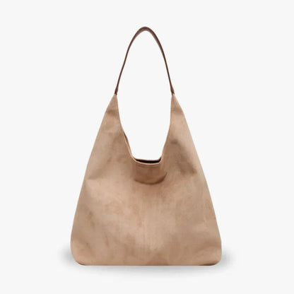 Nalia Suede Hobo Bag