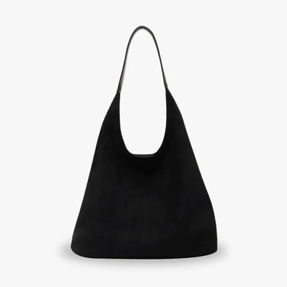 Nalia Suede Hobo Bag