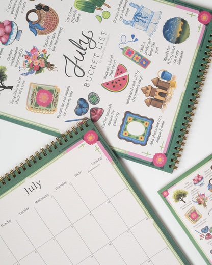 2026 Bucket List Calendar