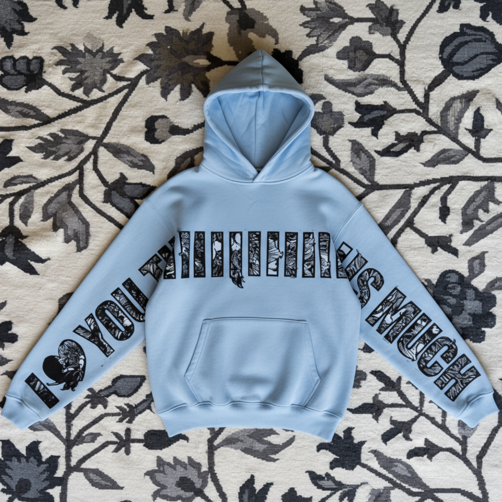 I Love You This Much Hoodie