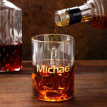 Personalised Name Whiskey Glass