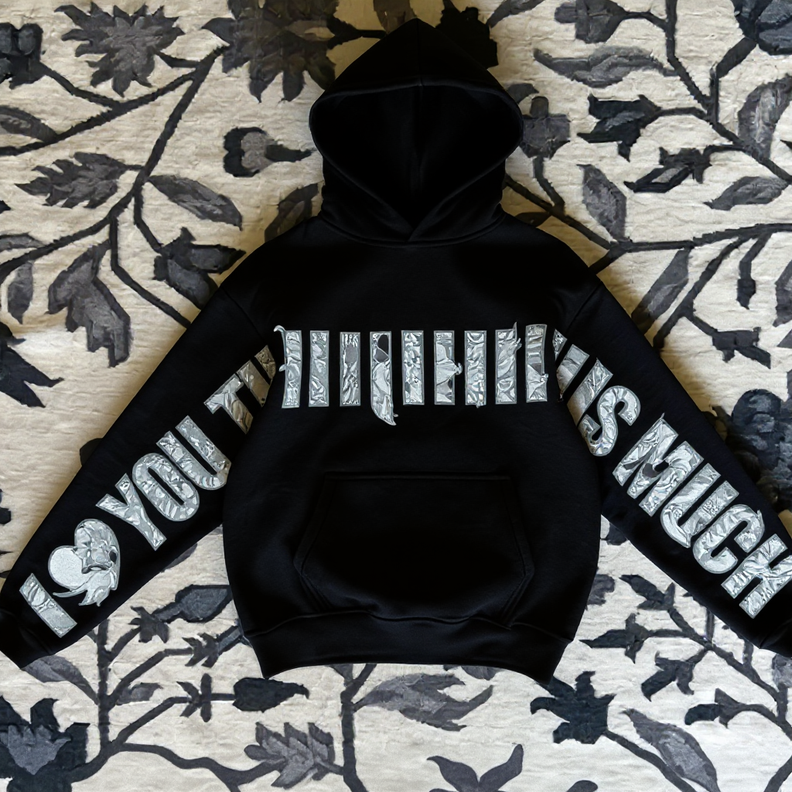 I Love You This Much Hoodie