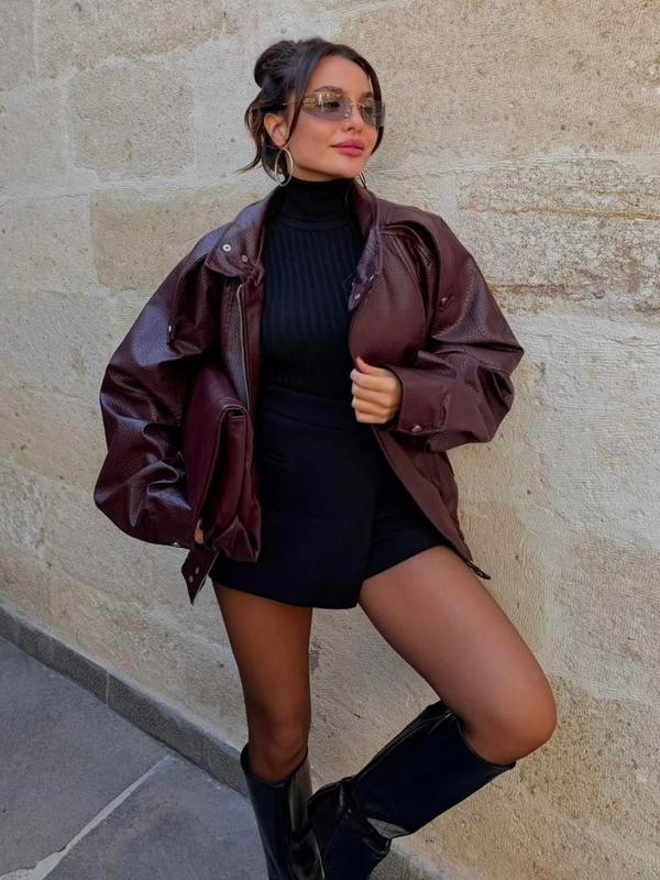 The Luxe Leather Jacket
