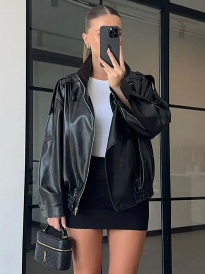 The Luxe Leather Jacket