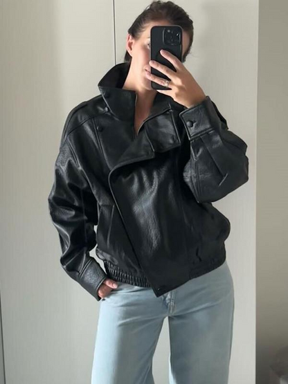 The Luxe Leather Jacket