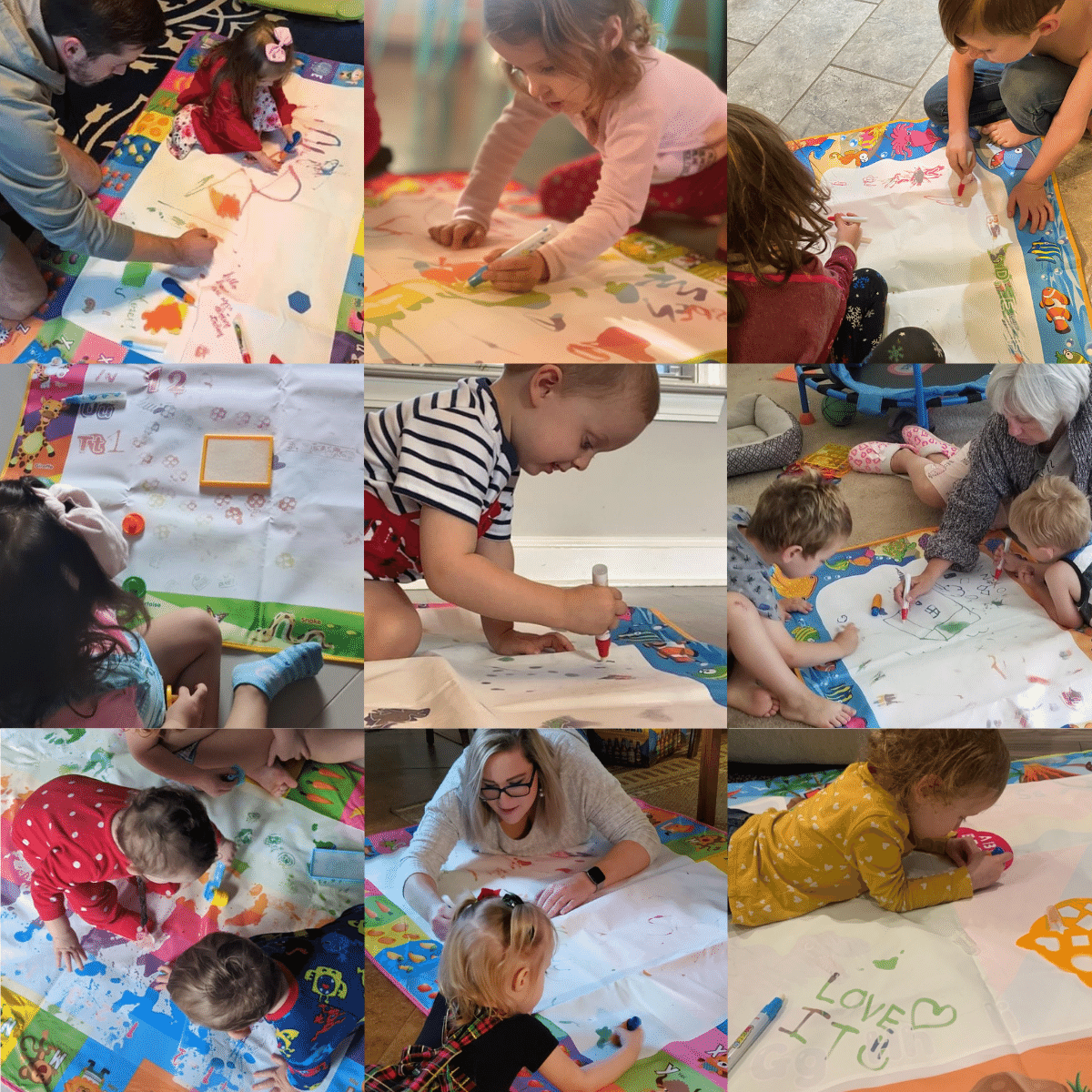 Magic Water Drawing And Coloring Mat