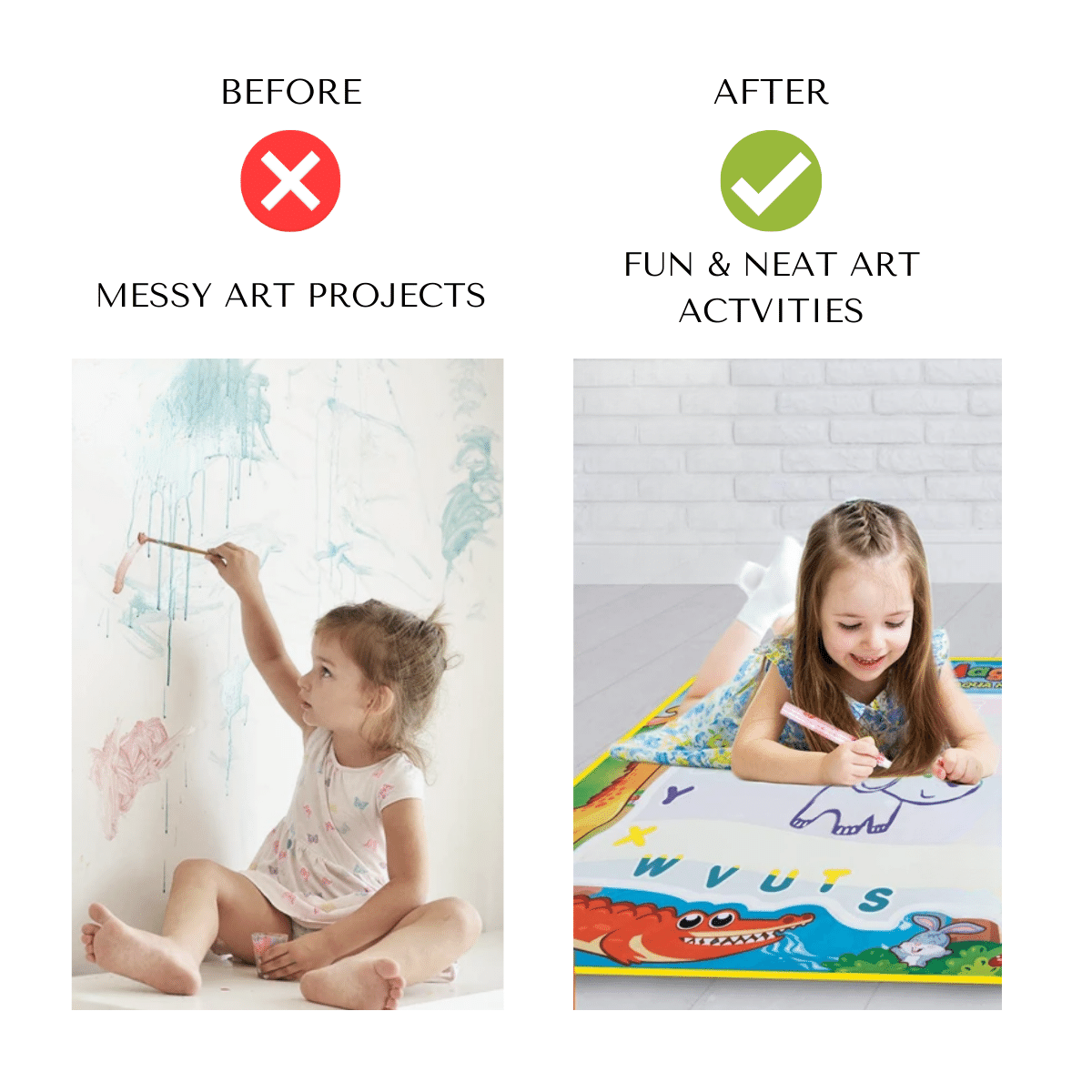 Magic Water Drawing And Coloring Mat