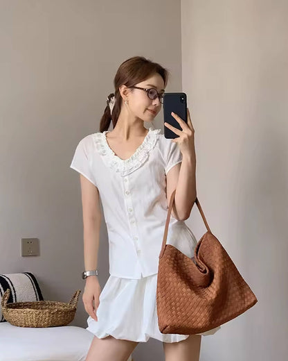 Marceline Suede Tote Bag