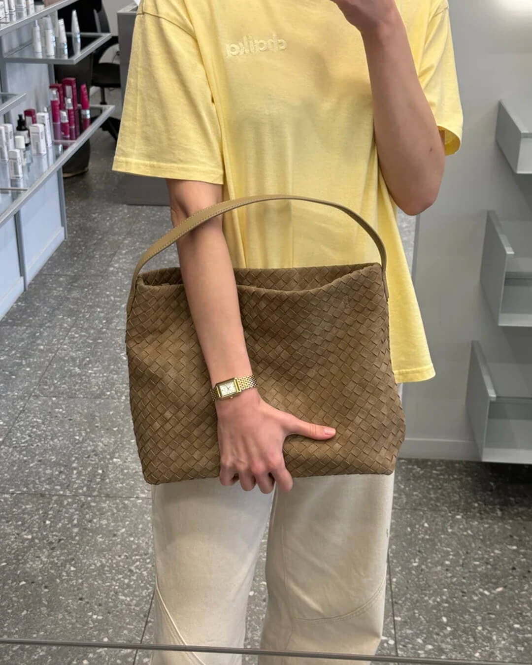 Marceline Suede Tote Bag